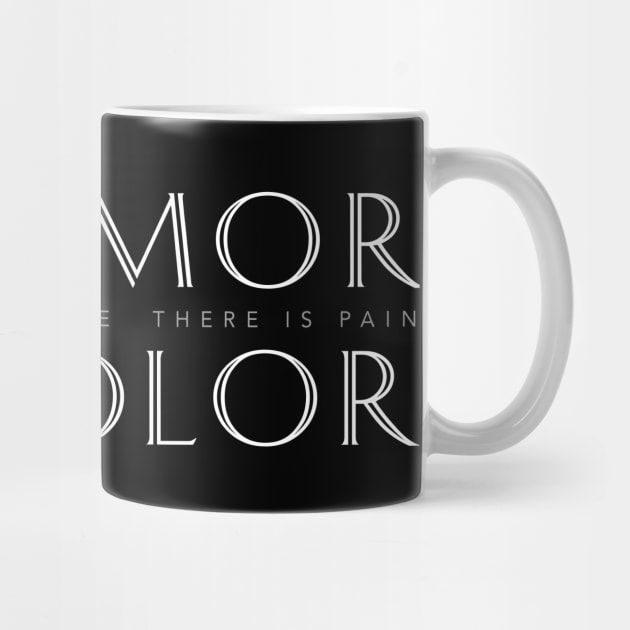 Latin Inspirational Quote: Ubi Amor Ibi Dolor (Where There’s Love There’s Pain) by Elvdant
